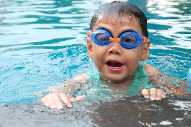 Kids In Pool
